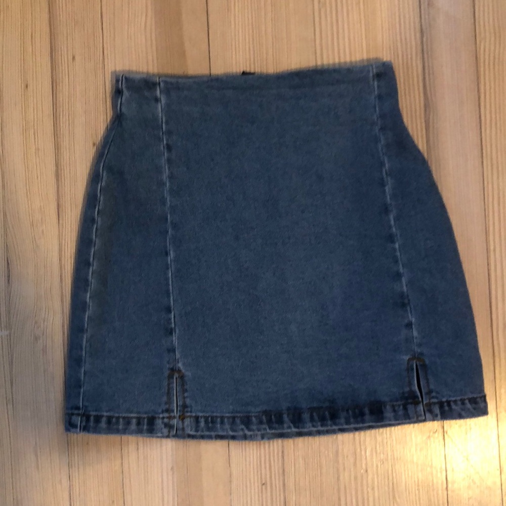 Brandy Melville Denim Mini Skirt